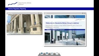 Deutsche Börses webcast on transaction reporting under MiFID IIMiFIR [upl. by Isa699]