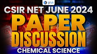 CSIR NET Chemistry Paper Solution  NET Chemical Science Answer key [upl. by Crandall]