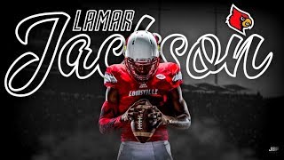 Most Electrifying Player in College Football  Louisville QB Lamar Jackson Career Highlights ᴴᴰ [upl. by Giarg]