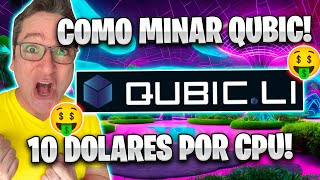 ✅COMO MINAR QUBIC✅ 10 DOLARES DE GANANCIAS POR CPU🤑 bitcoin bullrun qubic minería finance [upl. by Celestia463]