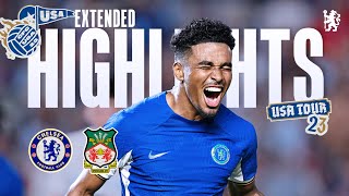 Chelsea 50 Wrexham  Extended Highlights  Chelsea FC USA Tour 2023 [upl. by Arahk]