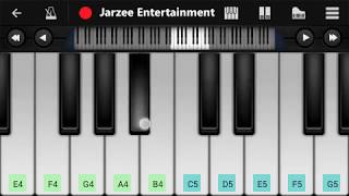 Tu Cheez Badi Hai Mast  Mobile Perfect Piano Cover and Tutorial  Jarzee Entertainment [upl. by Kingsley198]