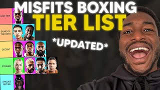 Misfits Boxing Tier List 2024 Updated [upl. by Zipah]