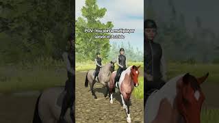 When you join a multiplayer server in Astride 🤯 astride horse horsegame equestrian shorts [upl. by Boyt]