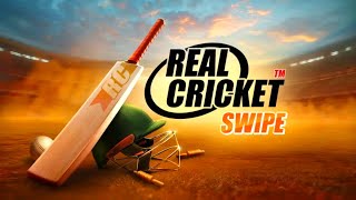 REAL CRICKET SWIPE OFFICIAL LAUNCH FIRST GAMEPLAY 🔥 [upl. by Amsirp]