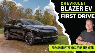 Chevy Blazer EV 2024 MotorTrend SUV of the Year  FIRST DRIVE [upl. by Anila136]