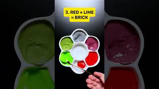 Color Satisfying ASMR colormixing satisfying mixedcolors [upl. by Nodgnal]