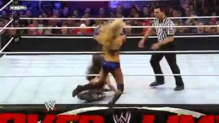 WWE Over The Limit 2011 Kelly Kelly vs Brie Bella Divas Championship Highlights [upl. by Aelegna291]