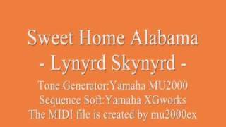 Sweet Home Alabama  Lynyrd Skynyrd cover  MIDI version [upl. by Vorster]