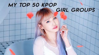 MY TOP 50 KPOP GIRL GROUPS  Bias List 2020 [upl. by Yeniar]