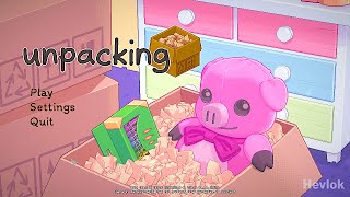 UNPACKING I FULL DEMO  Gameplay Walkthrough No Commentary [upl. by Miahc536]