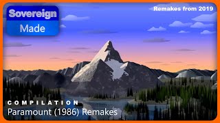 Paramount Pictures 1986 Remake  Compilations  SovereignMade [upl. by Childers304]