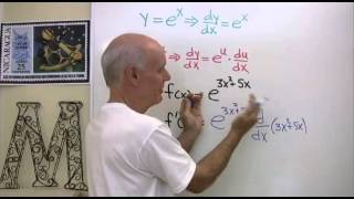 Exponential Functions and the Chain Rule [upl. by Niobe]