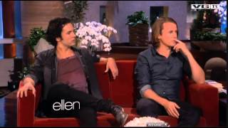 Ylvis The Fox  the whole interview at The Ellen Degeneres Show [upl. by Dwaine]