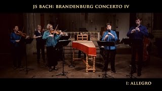 Bach Brandenburg Concerto No 4 in G Major BWV 1049 first mvt 4K UHD Voices of Music [upl. by Swinton151]