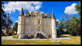 Neo Renaissance Château with Outbuildings Auvergne France [upl. by Wilmer]