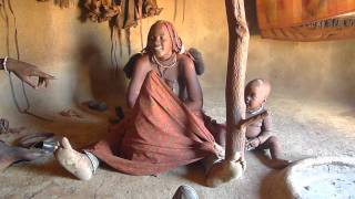 visiting a Himba Village  Namibia [upl. by Devona36]