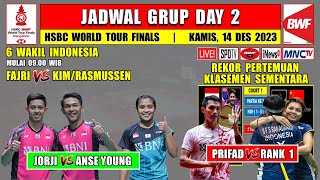 Jadwal HSBC World Tour Final 2023 Hari Ini Day 2  PRIFAD amp JORJI vs RANK 1  Jojo vs Antonsen [upl. by Torre]