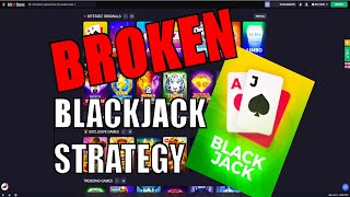 Best Blackjack Technique to WIN BIG  Bitstarz Casino Method [upl. by Eitsud]