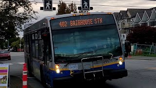 TransLink Bus Ride  2009 Novabus LFS  R9571 [upl. by Eeb]