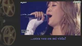 Fate  Hyorin Sub español  I Am Singer 3 [upl. by Yenhpad]