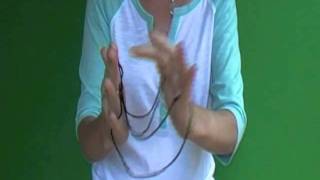 How to String games how to do a witchs broom string figure [upl. by Bashuk631]