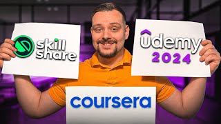 Skillshare vs Coursera vs Udemy 2024  Which is the Best One [upl. by Yecam]