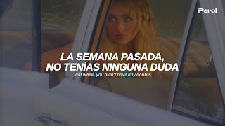 Sabrina Carpenter  Coincidence Español  Lyrics [upl. by Hartfield]