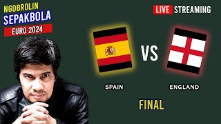 🔴 Ngobrol Sepakbola SPAIN vs ENGLAND  EURO 2024  BOLABOLI [upl. by Adeys466]