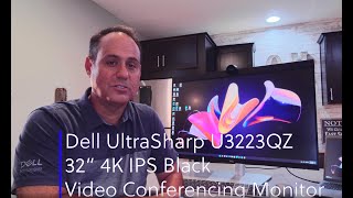 Review of Dell UltraSharp 32 4K Video Conferencing Monitor  U3223QZ [upl. by Haram]