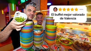 EL MEJOR BUFFET VALORADO DE VALENCIA LLEVA 3 MESES ABIERTO EL MÁS PUBLICITADO POR INFLUENCERS [upl. by Akeimat]