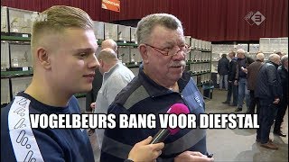 Vogelbeurs bang voor diefstal [upl. by Aierb]