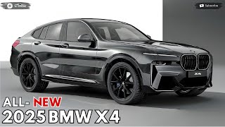 2025 BMW X4 Unveiled  More Attractive Than The Predecessor [upl. by Nerrawed]