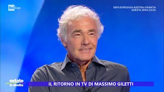 Massimo Giletti torna in tv  Estate in diretta 17062024 [upl. by Christiansen]