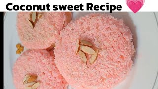 how to make coconut sweet recipe sweet dish RozinaKhanofficial [upl. by Toy241]