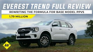 2023 Ford Everest Trend Full Review A Much Better Base Model than the Fortuner G [upl. by Massimiliano]