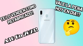 Vale La Pena El Samsung A30 En 2023 [upl. by Anaerb426]