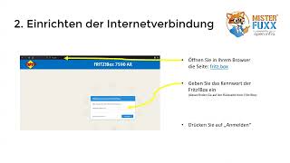 Mister Fuxx  Einrichten der FritzBox 7590 AX am Glasfaseranschluss der OpenInfra inkl Telefonie [upl. by Oaht]
