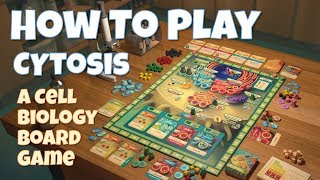 How To Play  Cytosis A Cell Biology Board Game by John Coveyou [upl. by Agamemnon28]