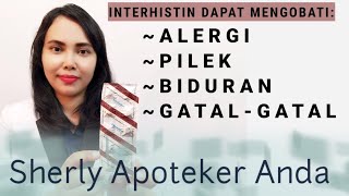 Obat Alergi Pilek Biduran Serta GatalGatal  Interhistin Mebhydrolin [upl. by Domph]