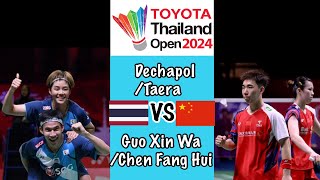 Dechapol Sapsiree vs Guo Xin Wa Chen Fang Hui  Toyota Thailand Open 2024 Final [upl. by Clem]