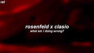 rosenfeld x clasio  what am i doing wrong traduçãolegendado [upl. by Jeminah759]