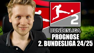 2 Bundesliga Prognose 2425 Wer steigt auf Wer steigt ab  Meine Tabelle [upl. by Llerut]