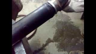 installing drive shaft bearing on 98 volvo xc70 part1 [upl. by Enniotna]