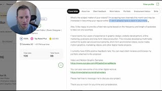 Real Upwork Proposal What Should This Freelancer Change [upl. by Bailie]