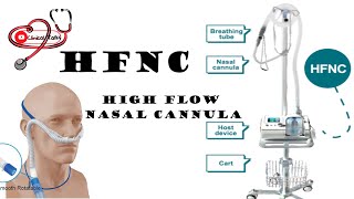 HFNC MACHINE  HIGH FLOW NASAL CANNULA  HOW TO USE HFNC [upl. by Daren]