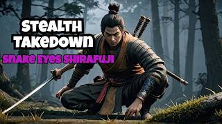 Sekiro Stealth takedown Snake Eyes with SABIMARU [upl. by Opportina]