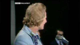 Declaration at Finchley constituency Feb 1974 General Election  Margaret Thatcher [upl. by Farmer]