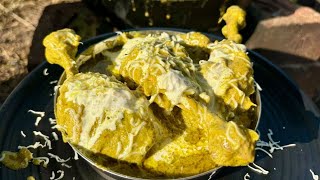 Restaurant Style Afghani Chicken Recipe  Marathi Chef Food Recipe [upl. by Lugo377]