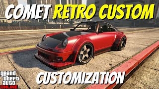 Pfister Comet Retro Custom Customization  GTA Online [upl. by Eatnuhs]